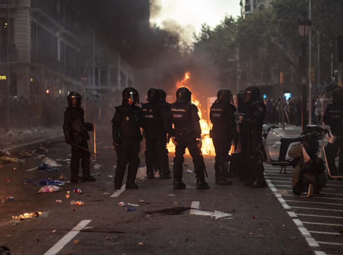 Barcelona Burns. A week in protests. - Talking Soup